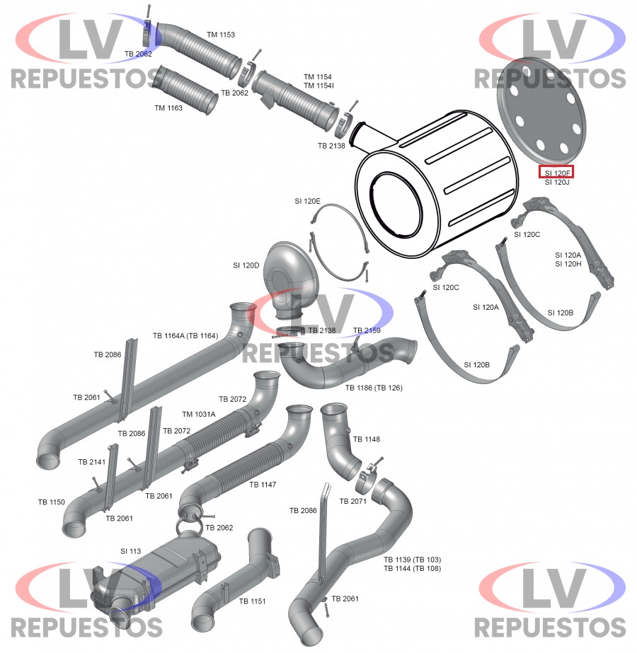 TAPA CATALIZADOR ALUMINIO SC S5 PGR FABBOF
