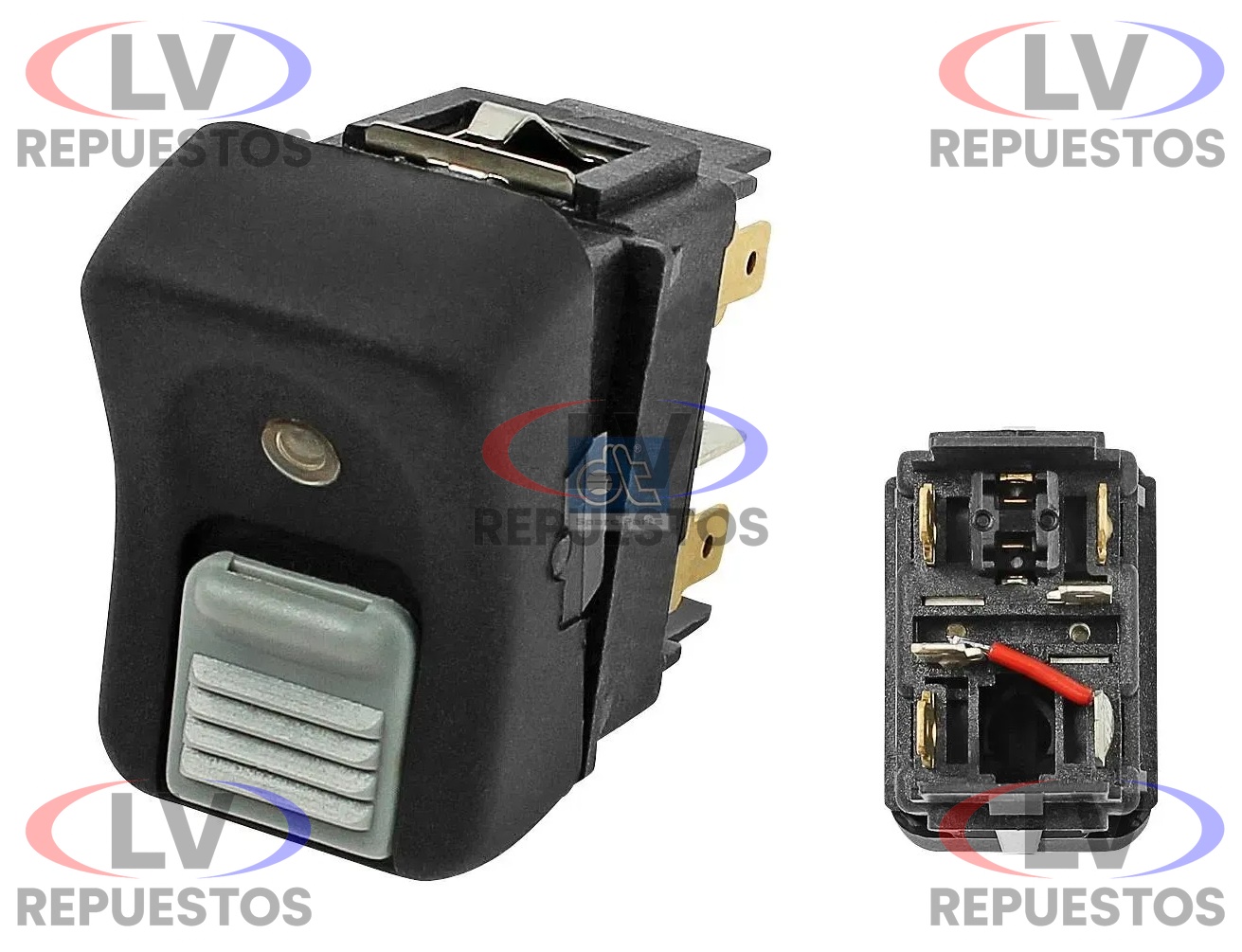 BOTON BLOQUEO DIFERENCIAL C/ TRABA E INDICADOR SC S3/S4 DIESEL TECHNIC