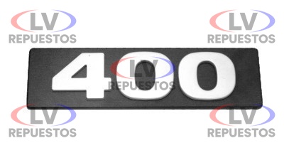 EMBLEMA FRONTAL 400 MONARCA