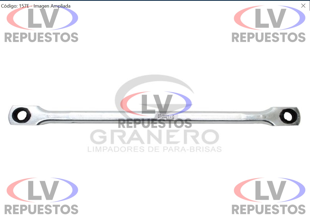 BARRA MECANISMO LIMPIA PARABRISA LI 400MM SC-112/142 GRANERO