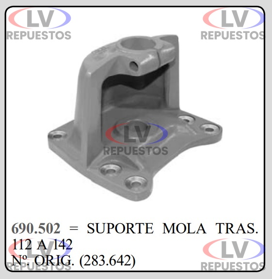 SOPORTE ELASTICO TR SC112/113/142 FAMA