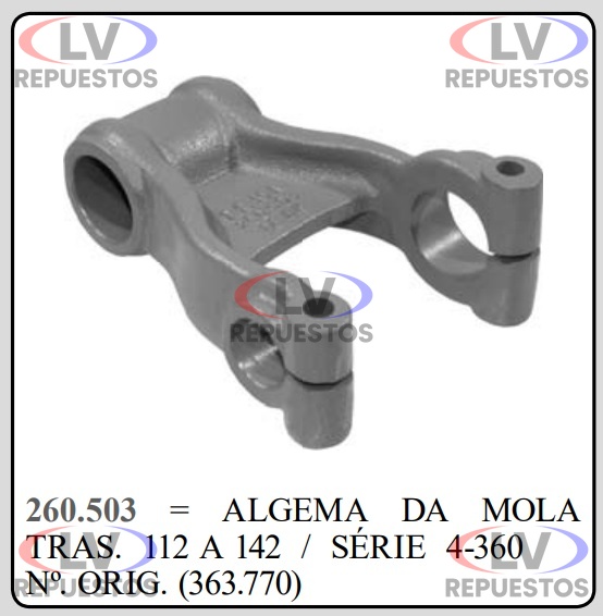 GRILLETE ELASTICO TR SC112/142 S4 FAMA
