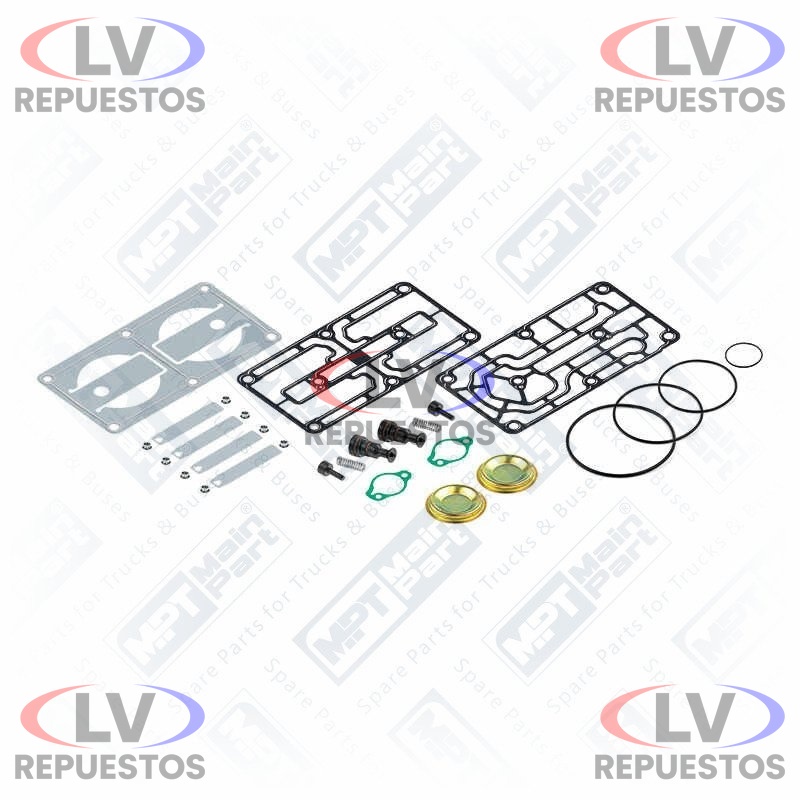 REPARO COMPRESOR AIRE KNORR 86MM LP4951 SC S5 MPT