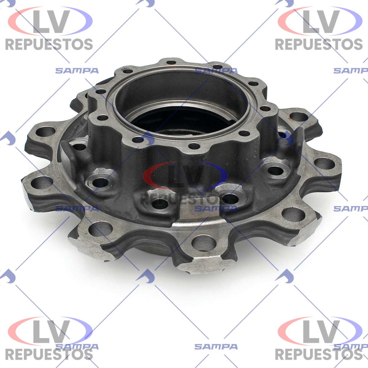 MAZA RUEDA TR 10 AGUJEROS FRENO A DISCO S5/S6 ABS/EBS SAMPA