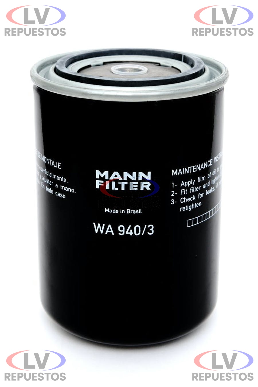 FILTRO RADIADOR DE AGUA WA-940/3 VOLVO FH-12 MANN FILTER