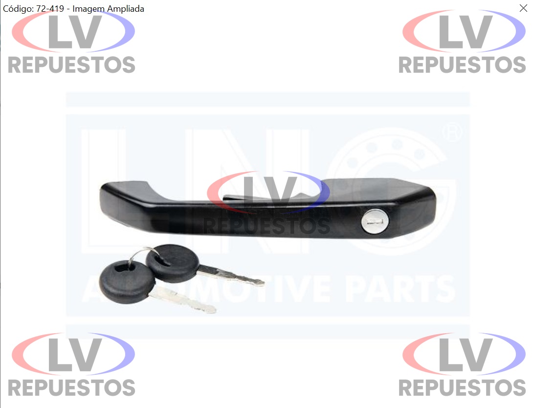 PICAPORTE EXTERNO C/ LLAVE LI SC-112/113 LNG