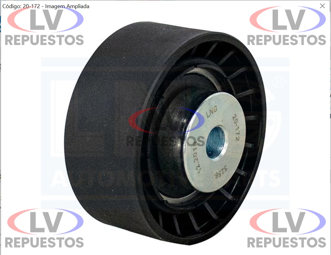 POLEA TENSOR CORREA CHICO LISO 8PK PLASTICO S5 LNG