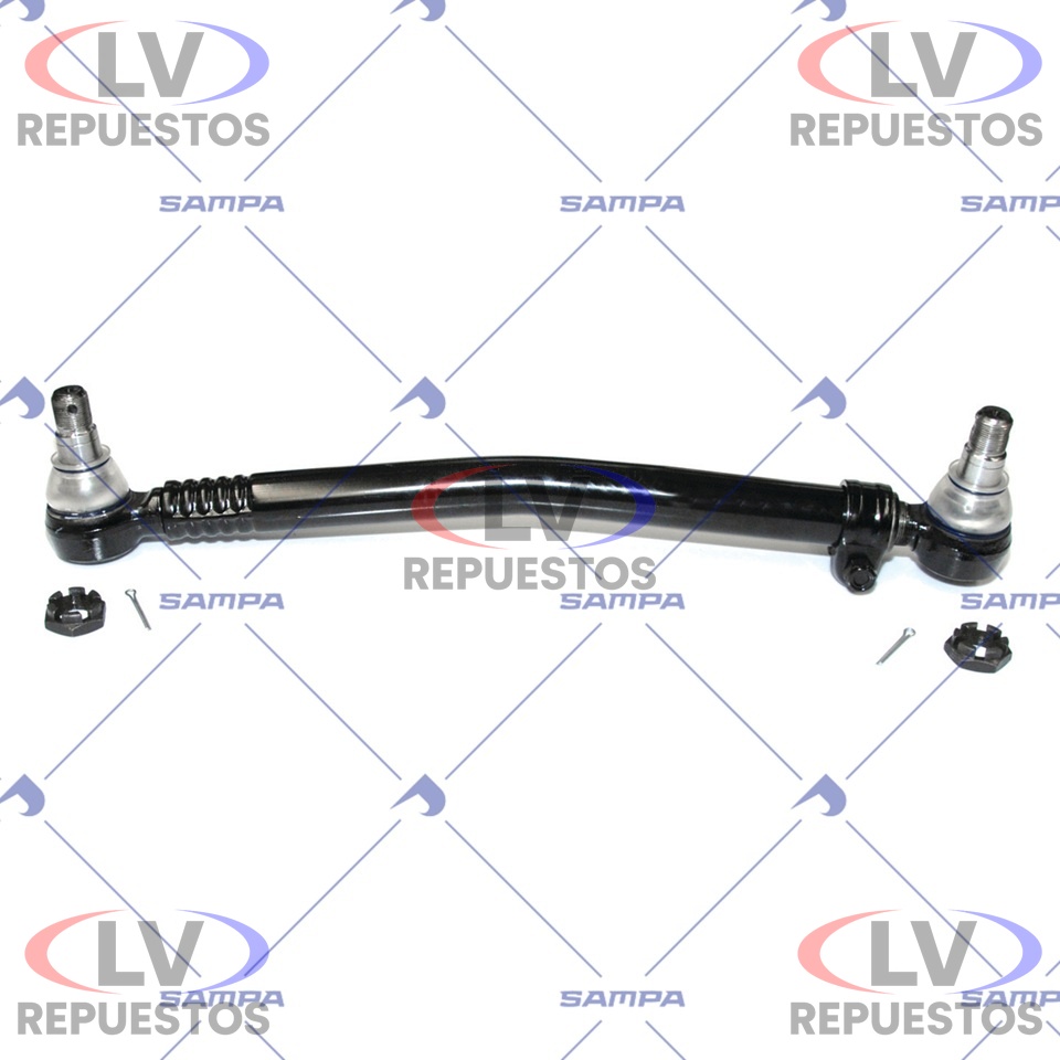 BARRA DIRECCION CORTA SC-112 TROMPUDO DE 573MM SAMPA