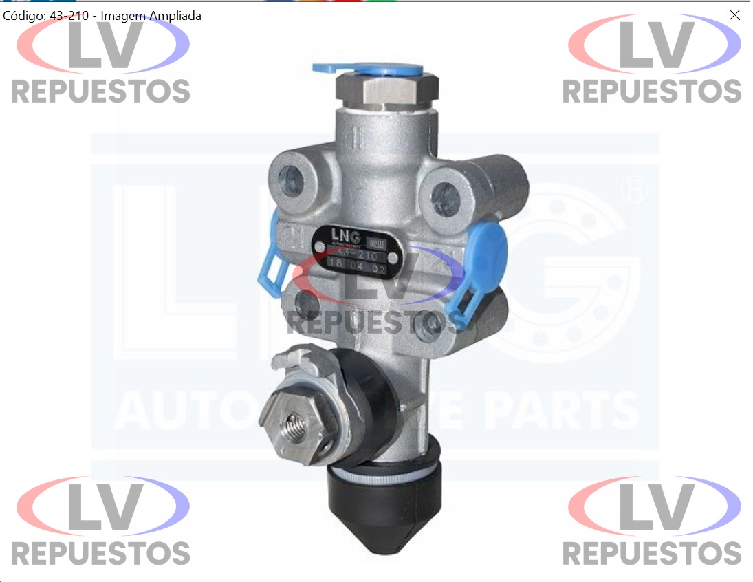 VALVULA NIVELADORA SUSPENCION NEUMATICA S3/S4 LNG