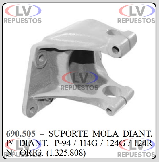 SOPORTE ELASTICO DT SC124 FAMA