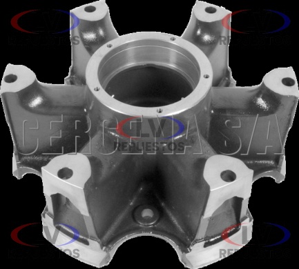 MAZA ARTILLERO RI32218/RE32218 22.5/ ARO 20/ 17X6X3/8"/ 6 RAYOS CERCENA