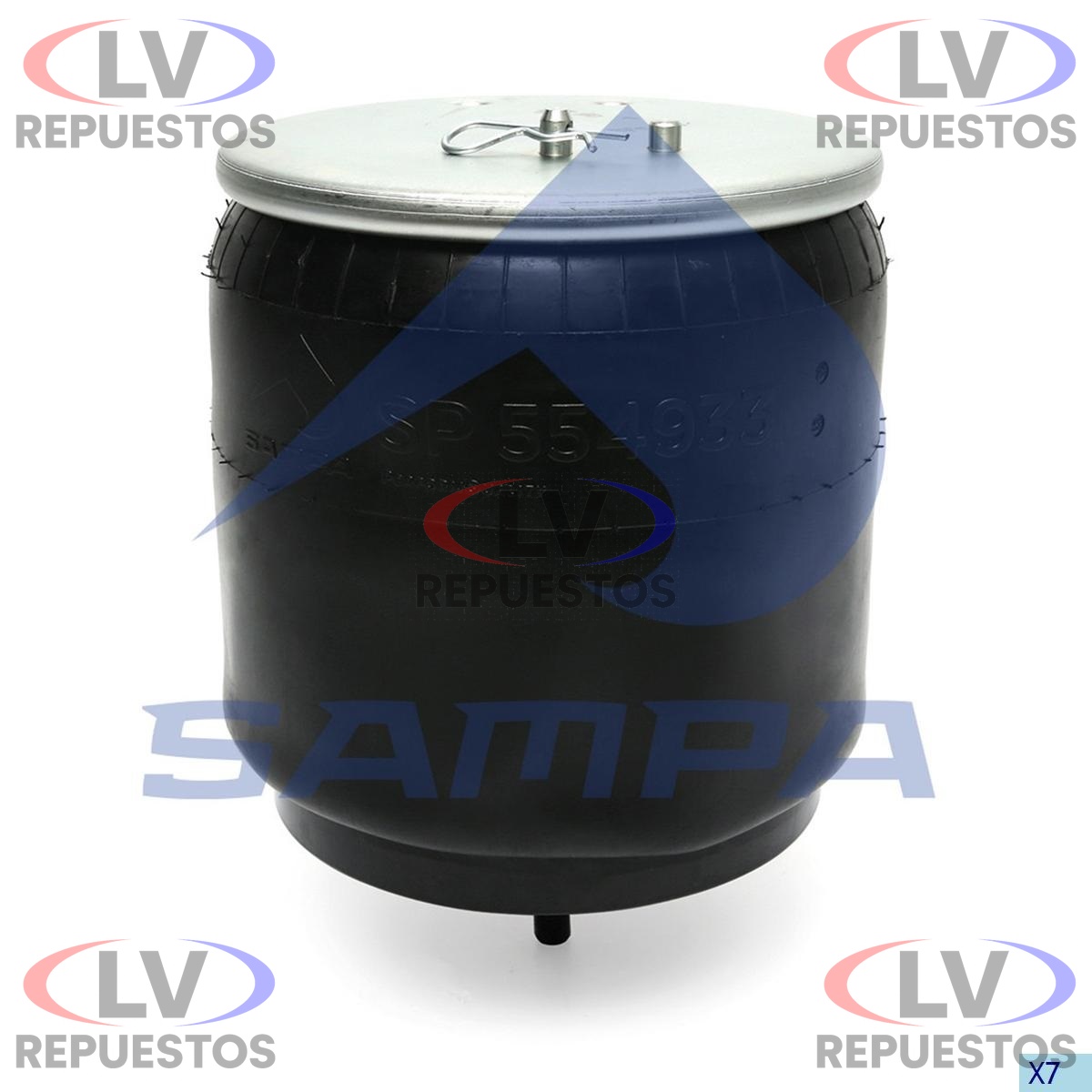 PULMON SUSPENSION TRAS. S4/S5 4 X 2 SAMPA