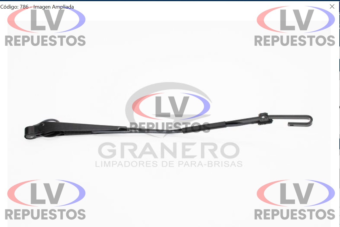 BRAZO LIMPIA PARABRISA VOLVO FH12 FM10/12 GRANERO