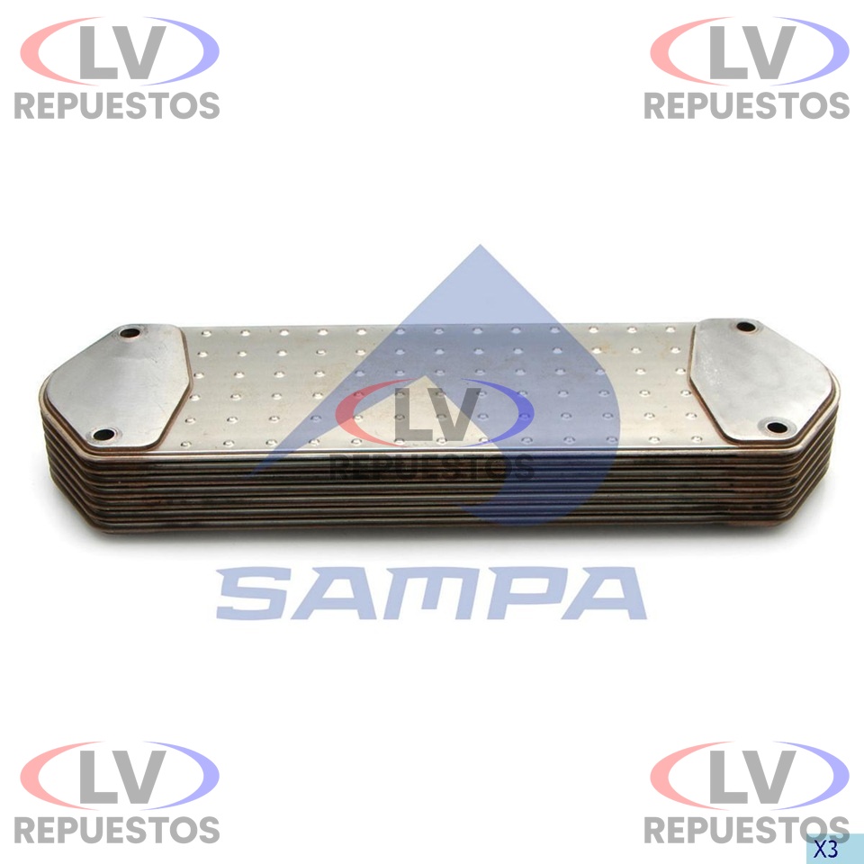 RADIADOR DE ACEITE MOTOR 7 CELDAS S4/S5 SAMPA