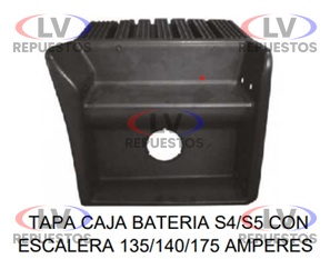 TAPA CAJA BATERIA C/ ESCALERA S/ ESTRIBERA S4/S5 EUROPARTS