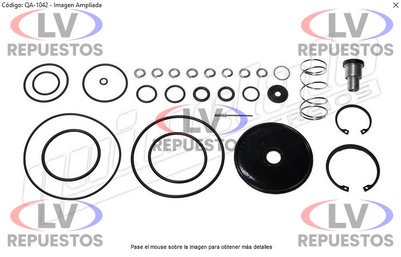 REPARO VALVULA DISTRIBUIDORA CABALLITO SC-112/142 VL-NL10/12 QUINELATO