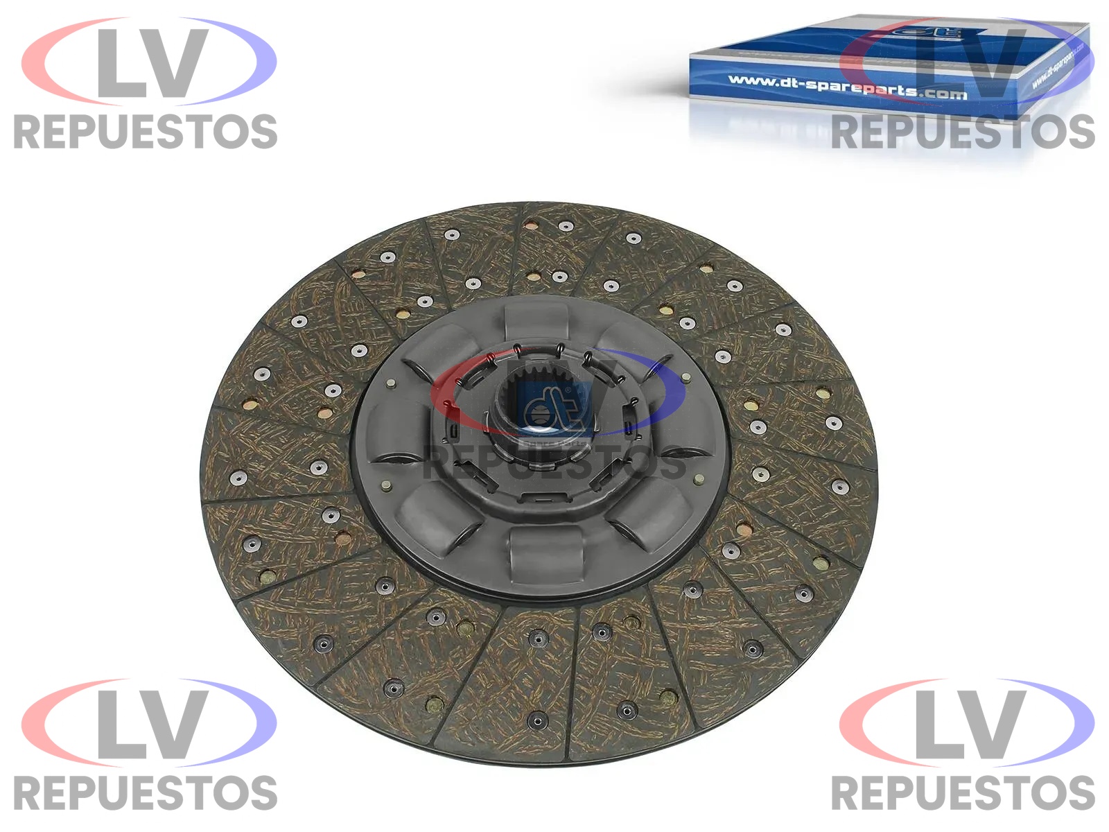 DISCO EMBRAGUE 3Y3 430MM C/ AMORTIGUADOR 5722 DIESEL TECHNIC