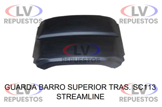 MEDIO GUARDABARRO TR SUPERIOR CENTRAL SC113 STREAMLINE TC