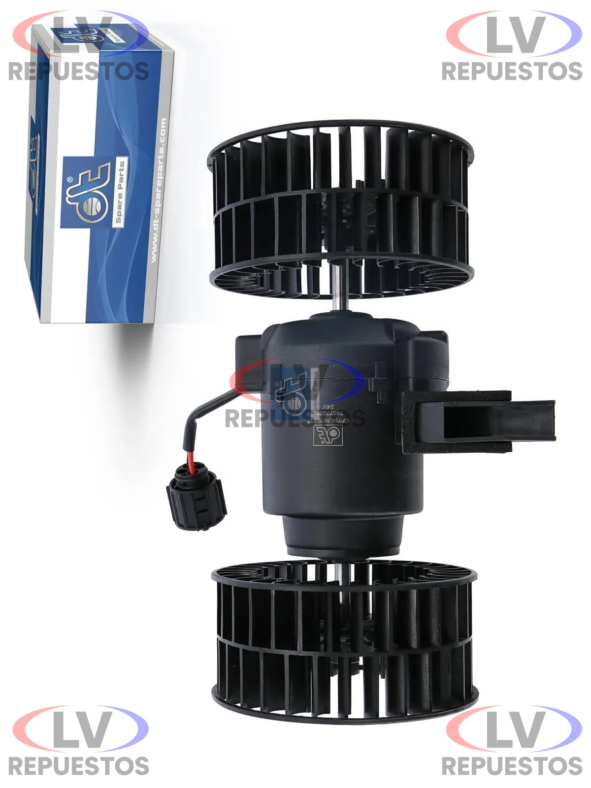 MOTOR VENTILADOR DE AIRE ACONDICIONADO 24V SC S4 DIESEL TECHNIC