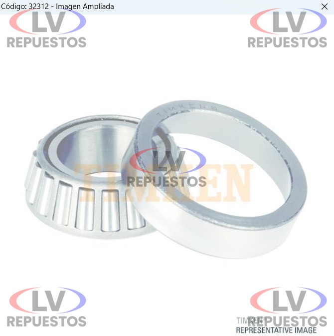 RULEMAN 32312 60X130X48.5MM DIFERENCIAL SC TIMKEN
