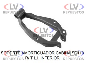 SOPORTE AMORTIGUADOR CABINA TR SC113 LI INFERIOR EDREAZA