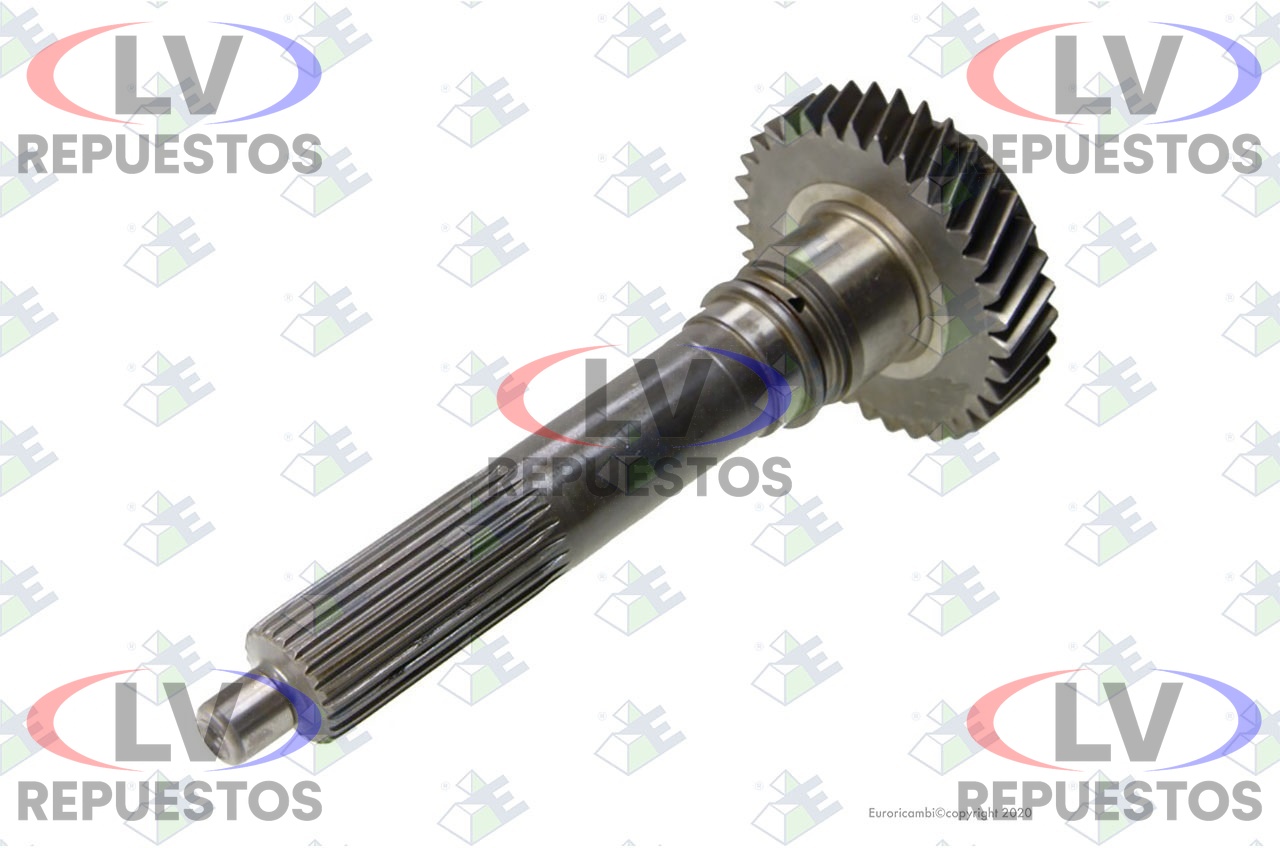 EJE DE MANDO CAJA GR801 24D/46E 4Y4 EURORICAMBI