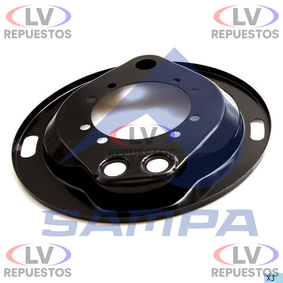PLATO CHAPA GUARDA POLVO MAZA DT SC113 SAMPA