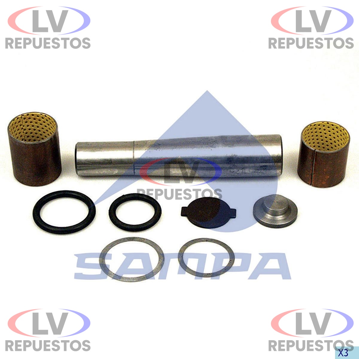 REPARO PUNTA EJE DT SC-111/112 SAMPA