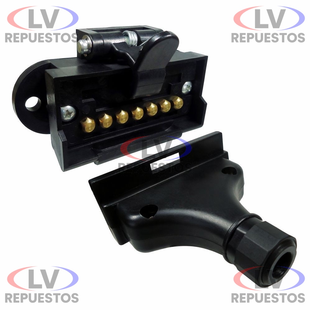 TOMA ELECTRICA MANO AMIGA RECTANGULAR DE 7/P DNI