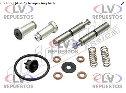 REPARO VALVULA TROCA CAJA VL/FH QUINELATO