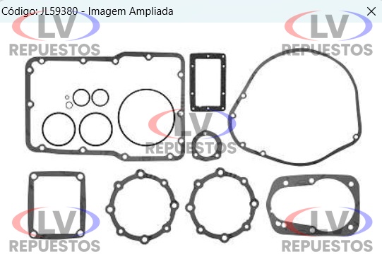 JUEGO JUNTA CAJA CAMBIO 5Y5 S/ RETEN SC-112/113 JUNTALIMA
