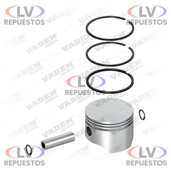 PISTON COMPRESOR AIRE C/ ARO KNORR 88MM STD VADEN