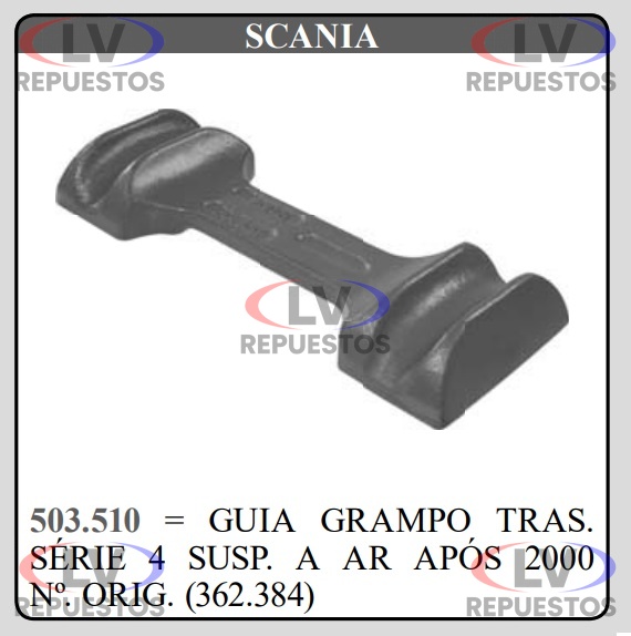 ASIENTO GRAMPA SUSPENCION NEUMATICA TR SC S4 FAMA