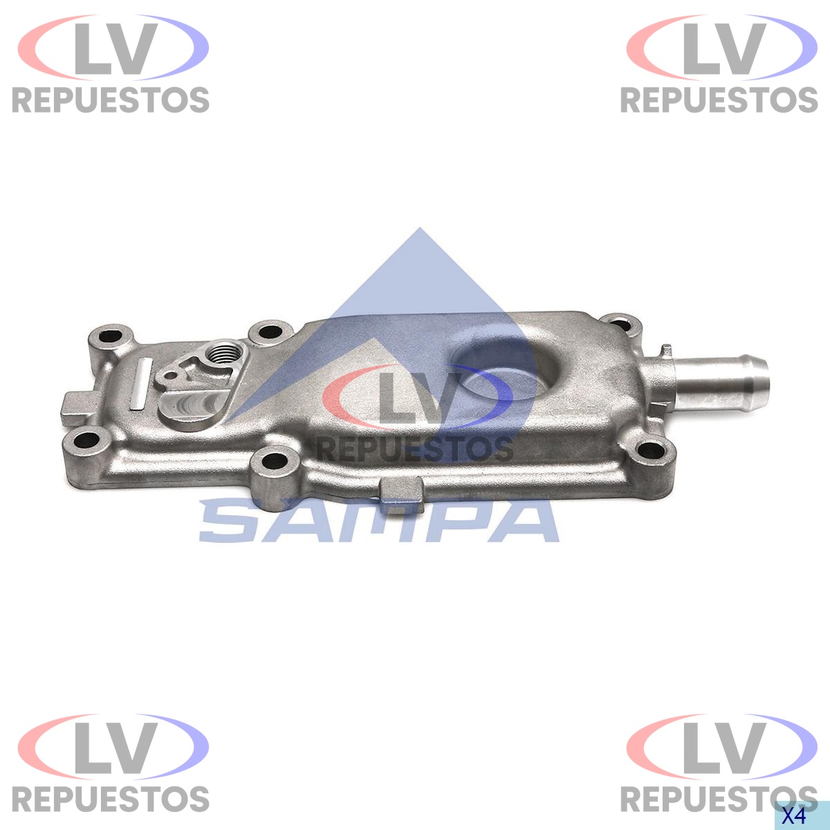TAPA CARCASA VALVULA TERMOSTATO S5 SAMPA