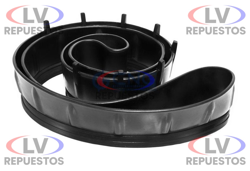 GOMA DEFLECTOR RADIADOR LABIO MACHO CABINA ALTA 760MM SC S4 BR