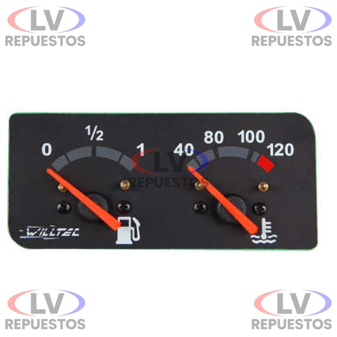 RELOJ MARCADOR COMBUSTIBLE/TEMPERATURA SC-113/124 WILLTEC