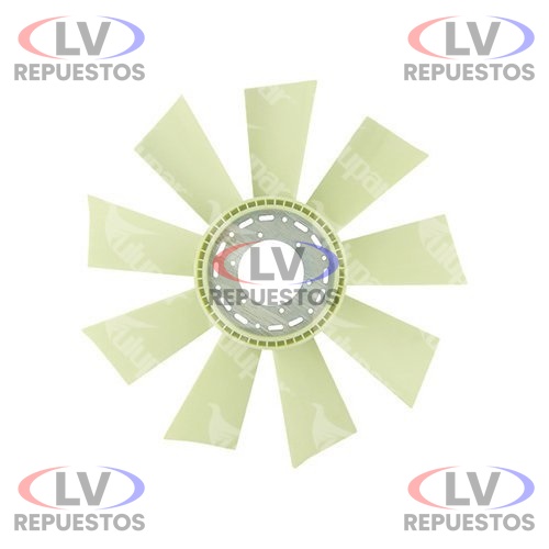 ALETA RADIADOR 75CM 9 PALAS 6 BULONES SC S4 CIPEC
