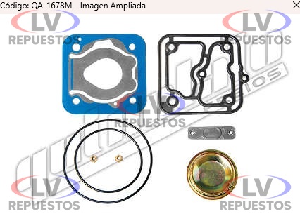 REPARO TAPA COMPRESOR AIRE WABCO 85MM VOLVO WAY QUINELATO