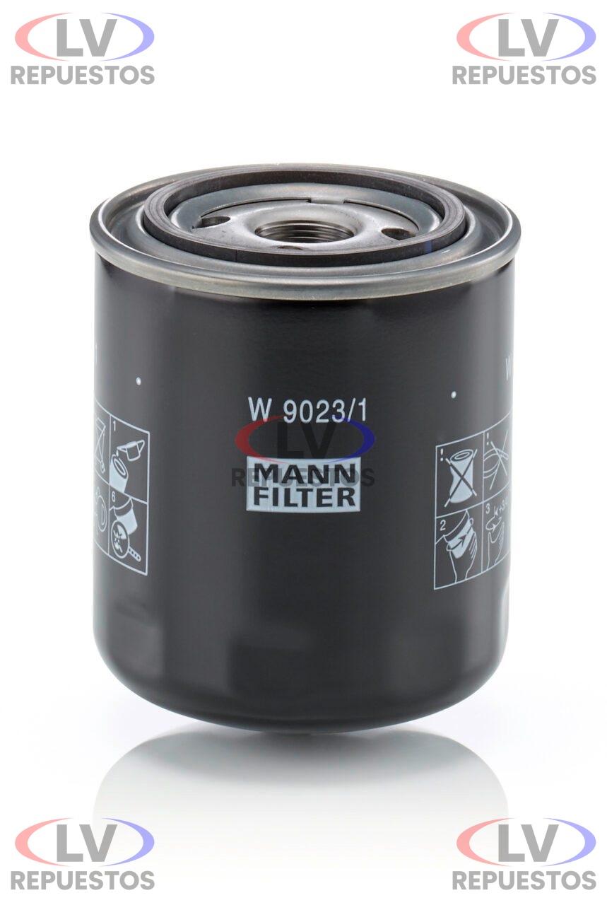 FILTRO DE ACEITE CAJA/DIFERENCIAL SC S3/S4/S5 MANN FILTER