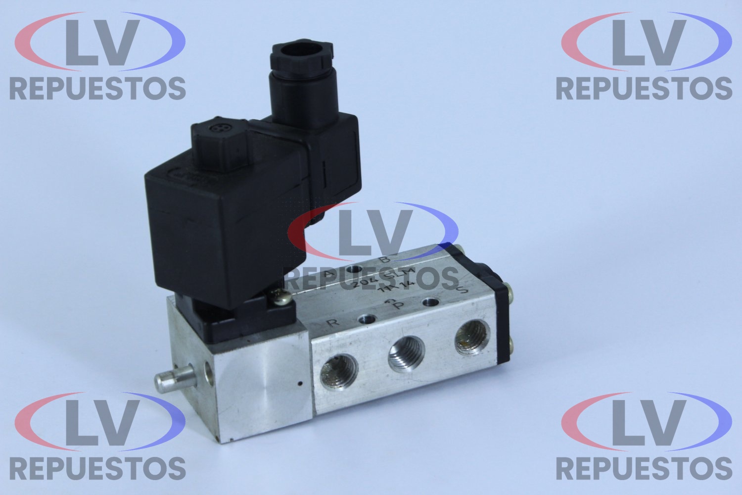 VALVULA SOLENOIDE 5/2 VIAS 1/4" NPT 24V FLUAIR