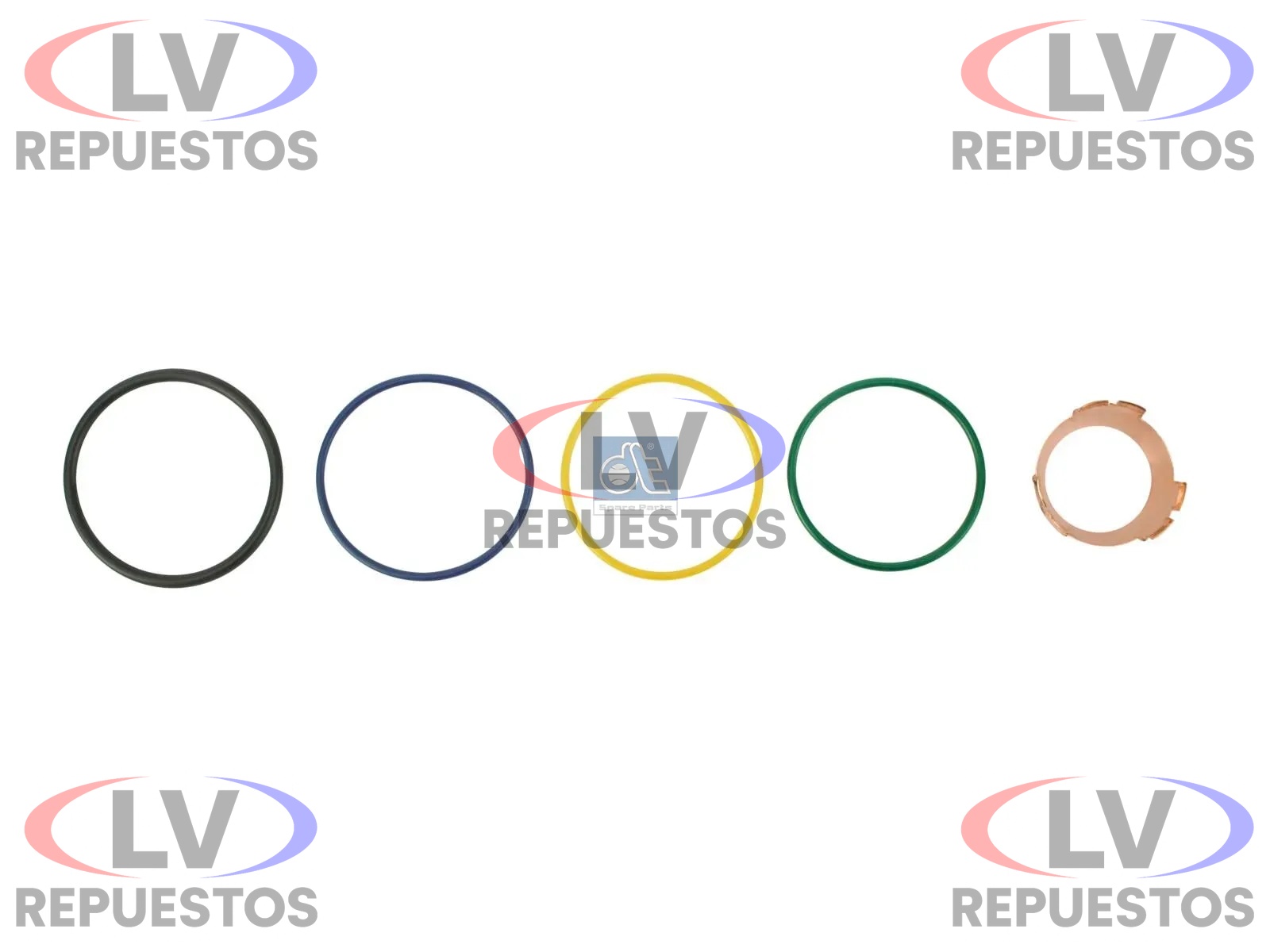 KIT REPARO ANILLO PICO INYECTOR HPI S4/S5 DIESEL TECHNIC