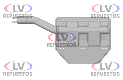 SOPORTE GUARDABARRO TR LI/DT CURVA 90MM SC S4 FADO