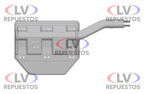 SOPORTE GUARDABARRO TR LD/DT CURVA 90MM SC S4 FADO