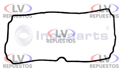 JUNTA TAPA BOTADORES SILICONA VERDE SC-124 INCOPARTS