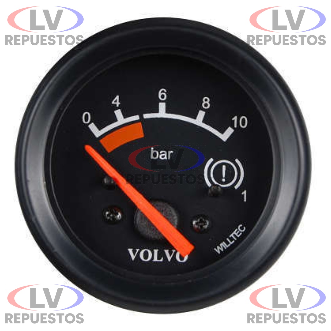 RELOJ MARCADOR PRESION AIRE 10BAR VL WILLTEC