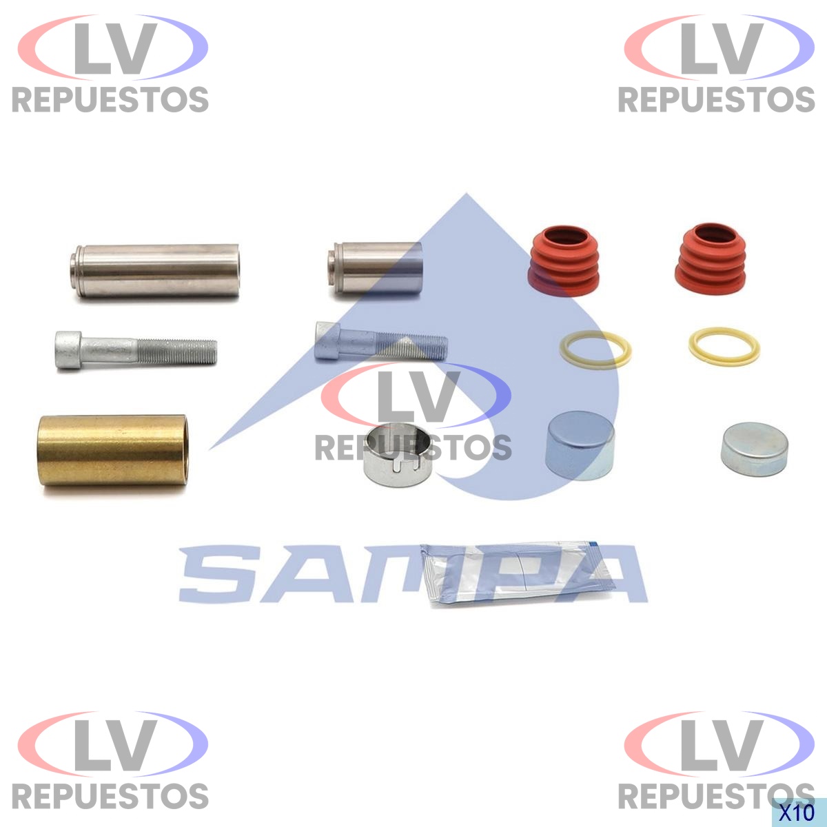 REPARO MORDAZA FRENO PARCIAL S4/S5 SAMPA