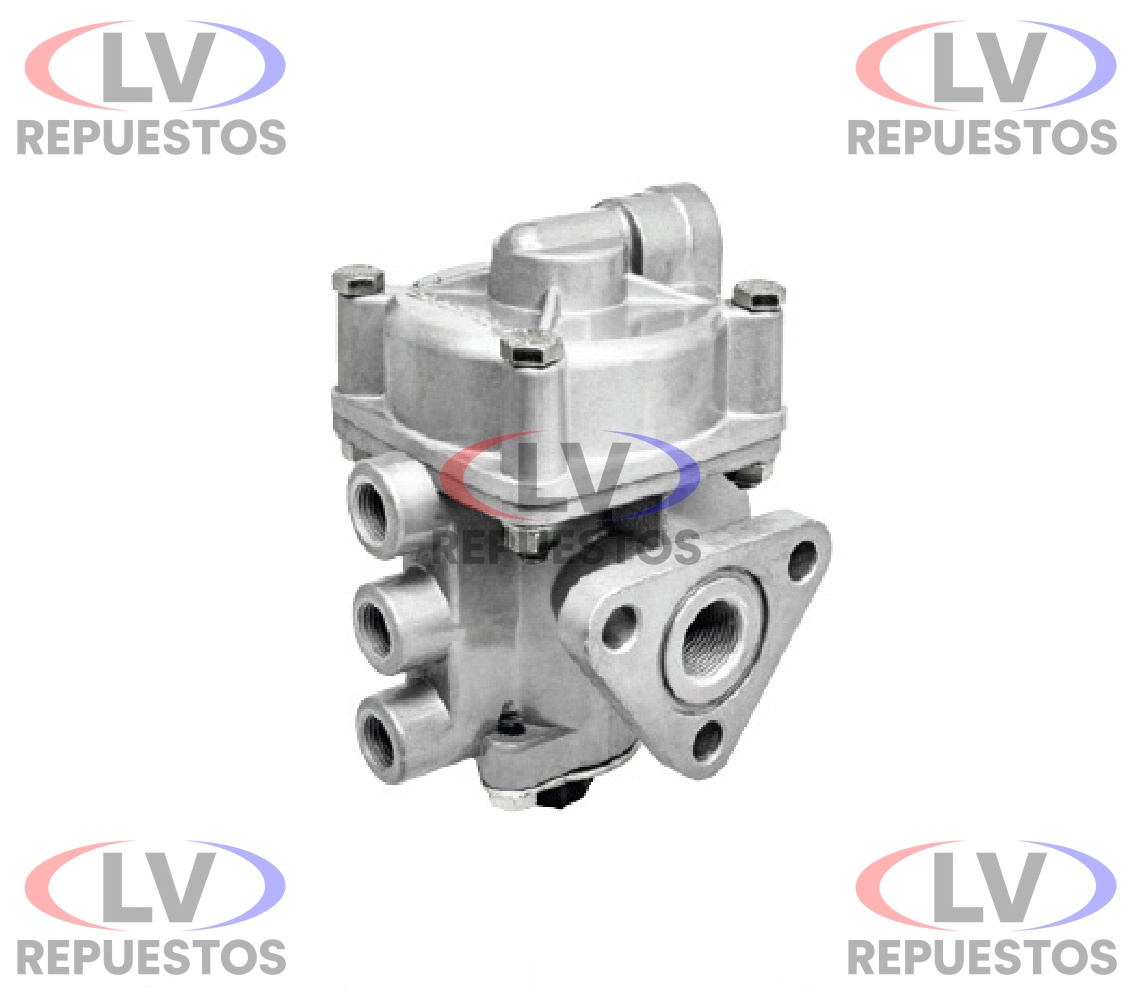 VALVULA DISTRIBUIDORA CARRETA 3 SALIDAS 1/4X1/2 NPT ENGATCAR