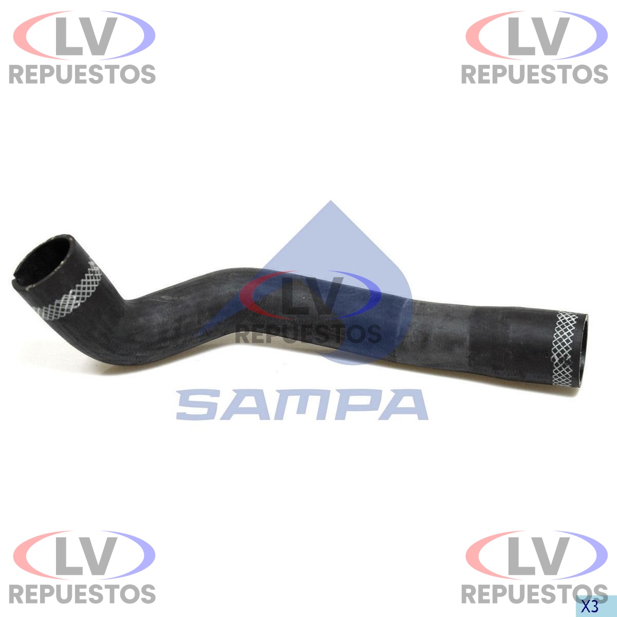 MANGUERA RETARDER INFERIOR RADIADOR S4/S5 94P SAMPA