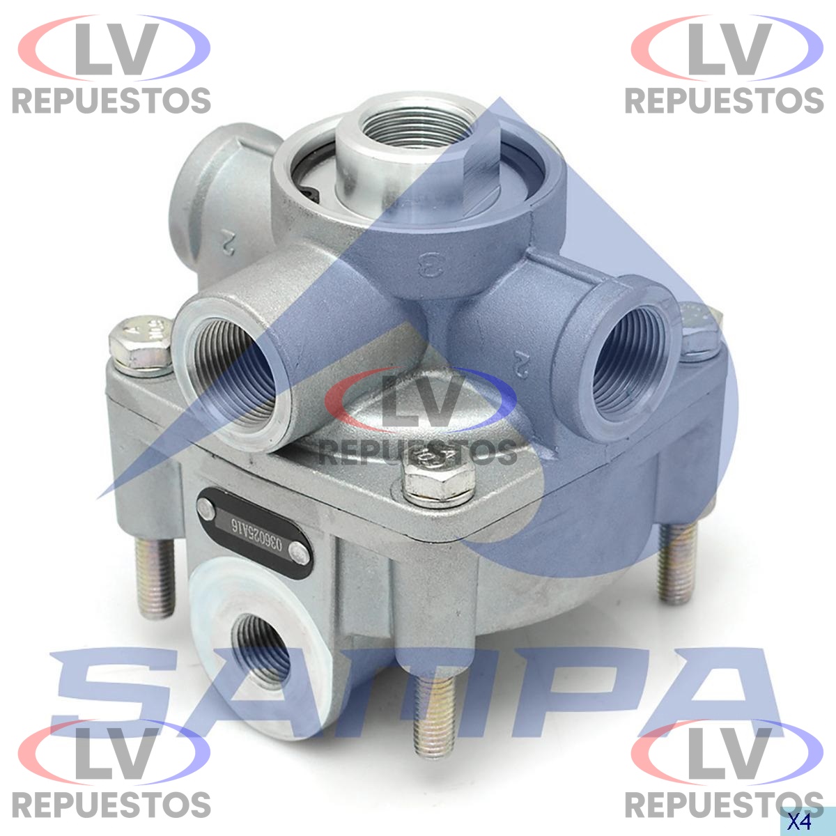 VALVULA RELE 4/ SALIDAS SC 113/124 SAMPA