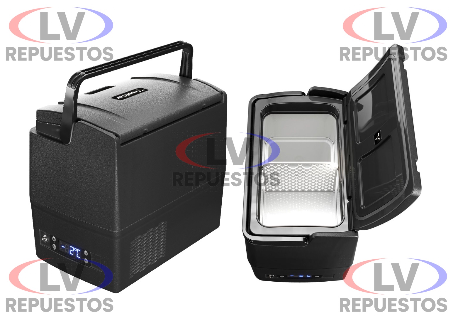 HELADERA PORTATIL 18 LITROS 12V/24V BIVOLT DISPLAY DIGITAL RESFRIAR